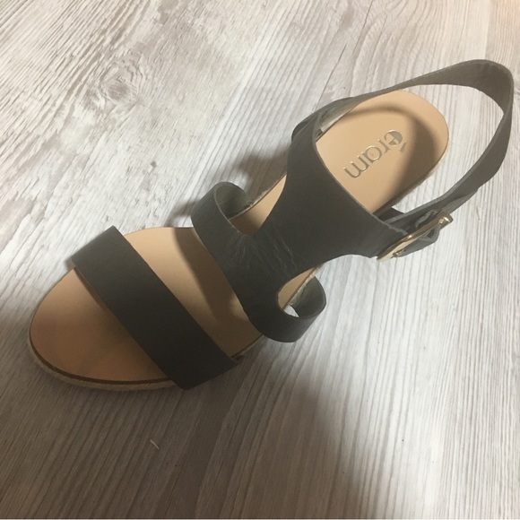 High heel sandals brown - French brand - Picture 2 of 4